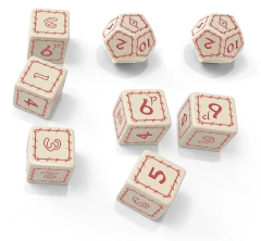 The One Ring: Dice Set (White)